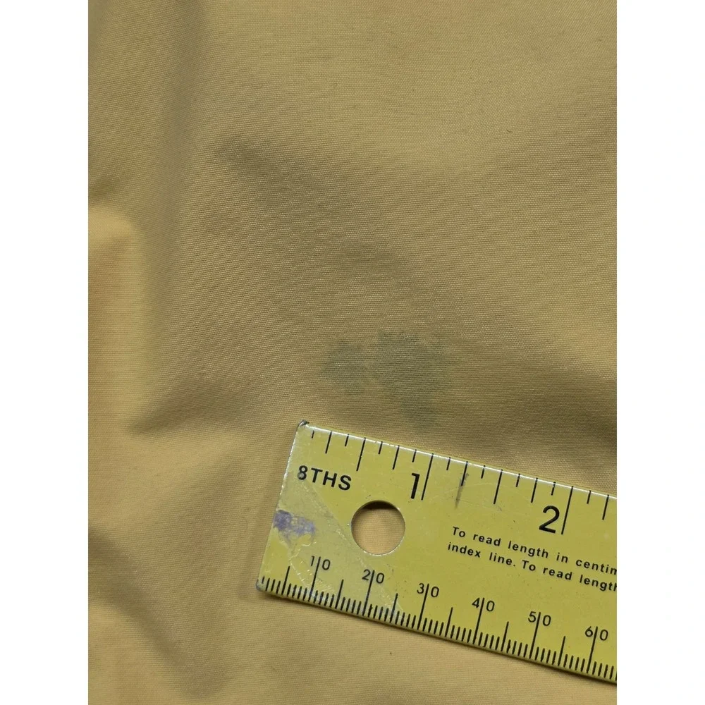Eddie Bauer Jacket Mens Small Yellow GORE-TEX Hooded Parka‎ Waterproof Rain Coat